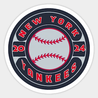 Yankees Baseball Sticker